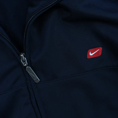 RARE 00s Nike Track Jacket Navy - (L)