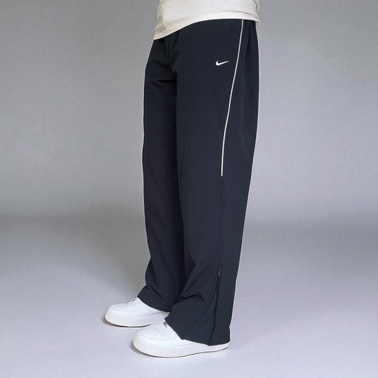 RARE 2000s Baggy Nike Trackpants Navy - (L)