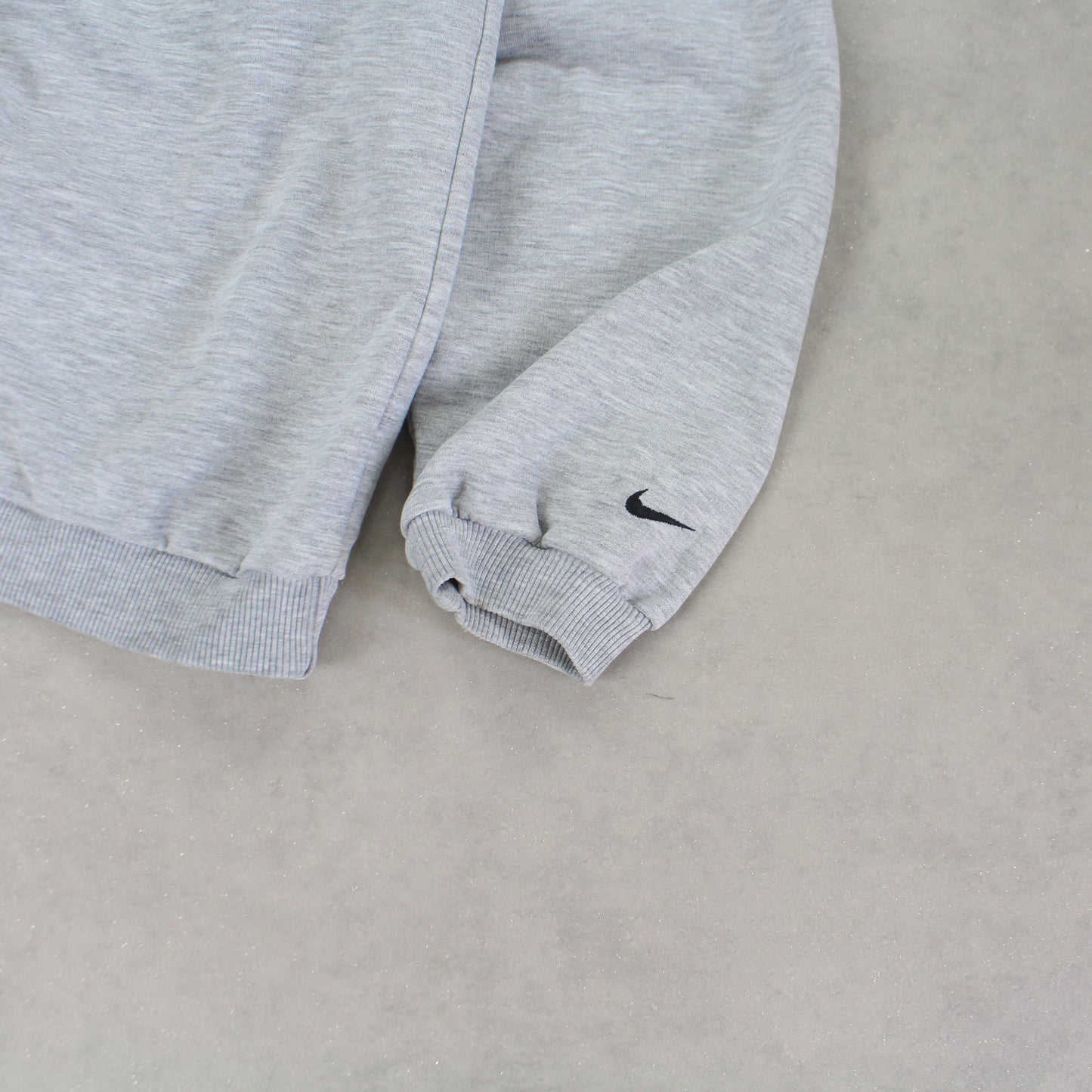 RARE 1990s Heavyweight Nike Sweatshirt Grey - (L)