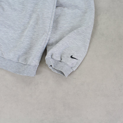 RARE 1990s Heavyweight Nike Sweatshirt Grey - (L)
