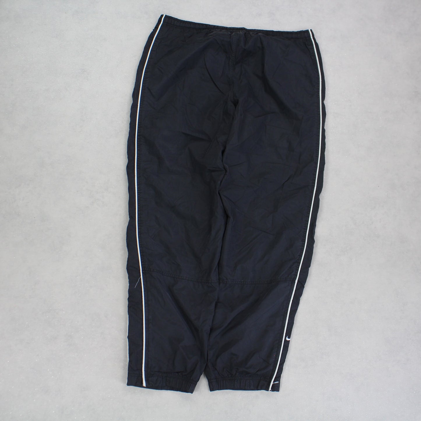 RARE Vintage 00s Nike Trackpants Black - (XXL)