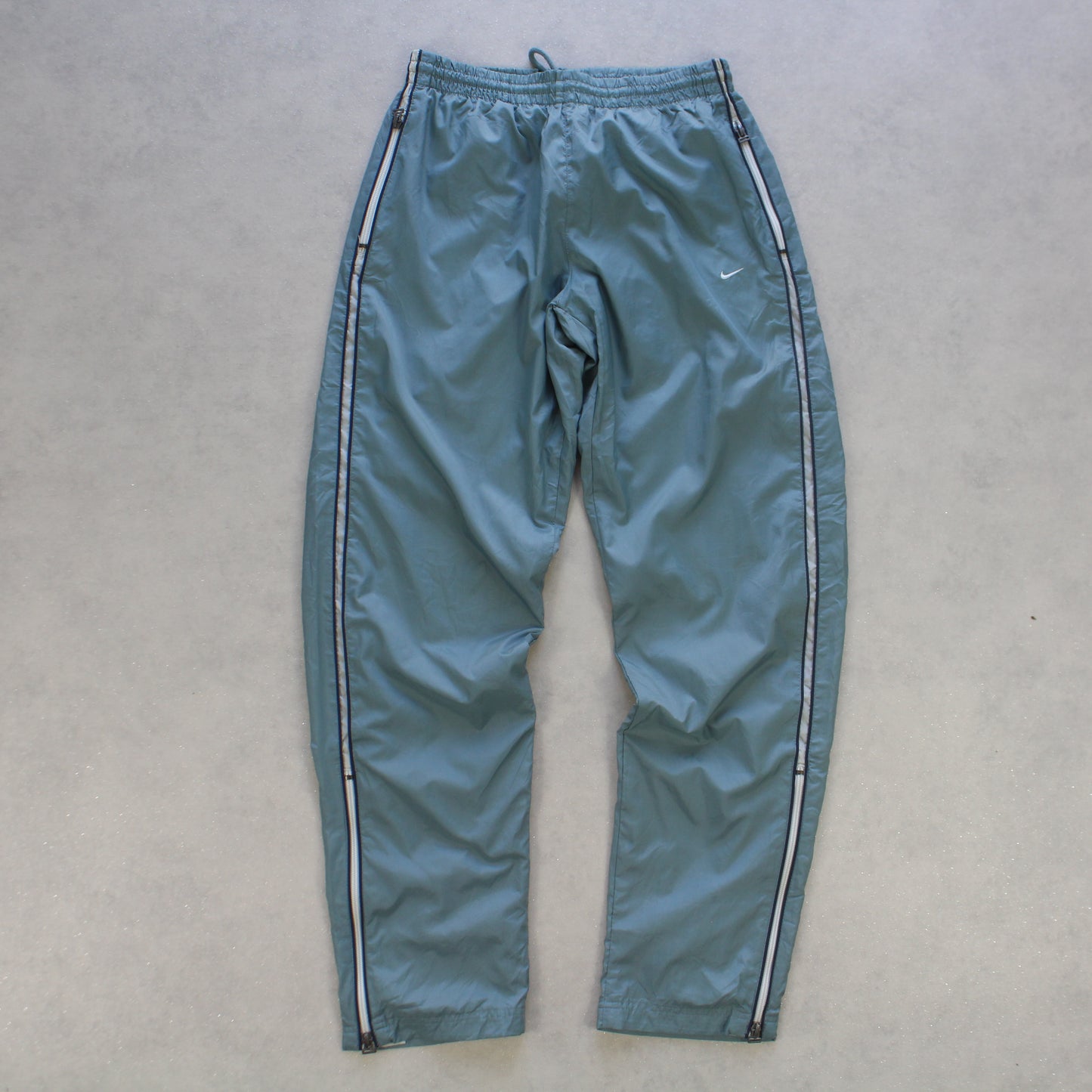 RARE 2000s Nike Trackpants Blue - (S)