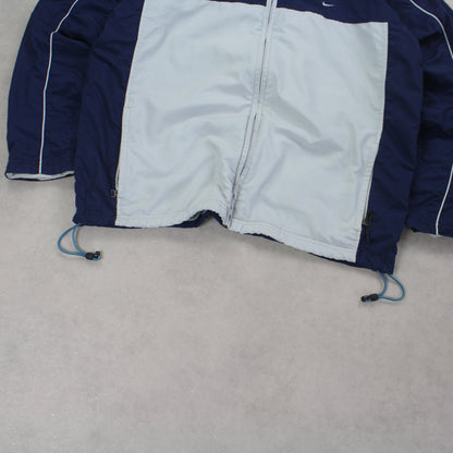 RARE 2000s Nike Track Jacket Navy - (L)