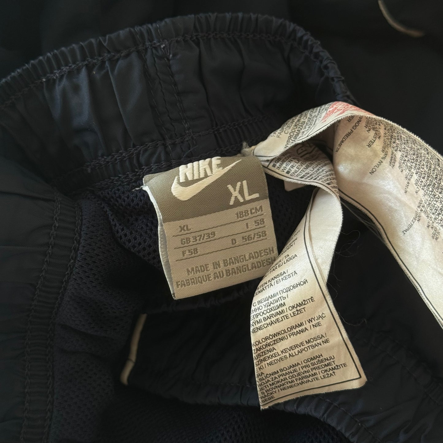 SUPER RARE 2000s Nike Trackpants Navy - (L)