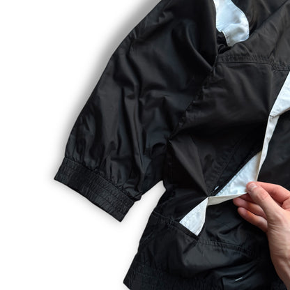 RARE 1990s Nike Track Jacket Black - (XL)
