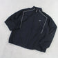 RARE 00s Nike Track Jacket Black - (L)