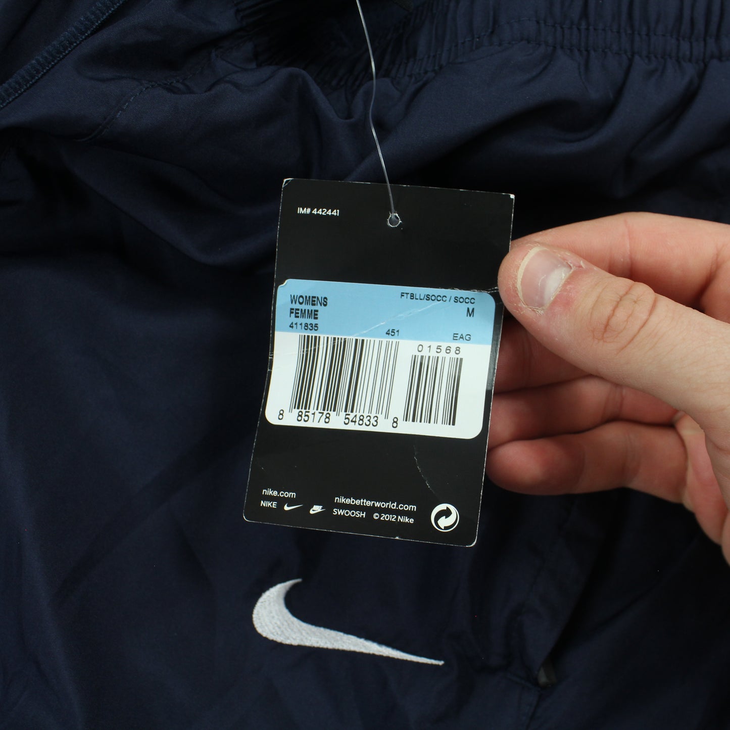 RARE 2000s Nike Trackpants Navy BNWT - (S)