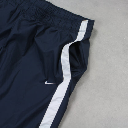 RARE 2000s Nike Trackpants Blue - (L)