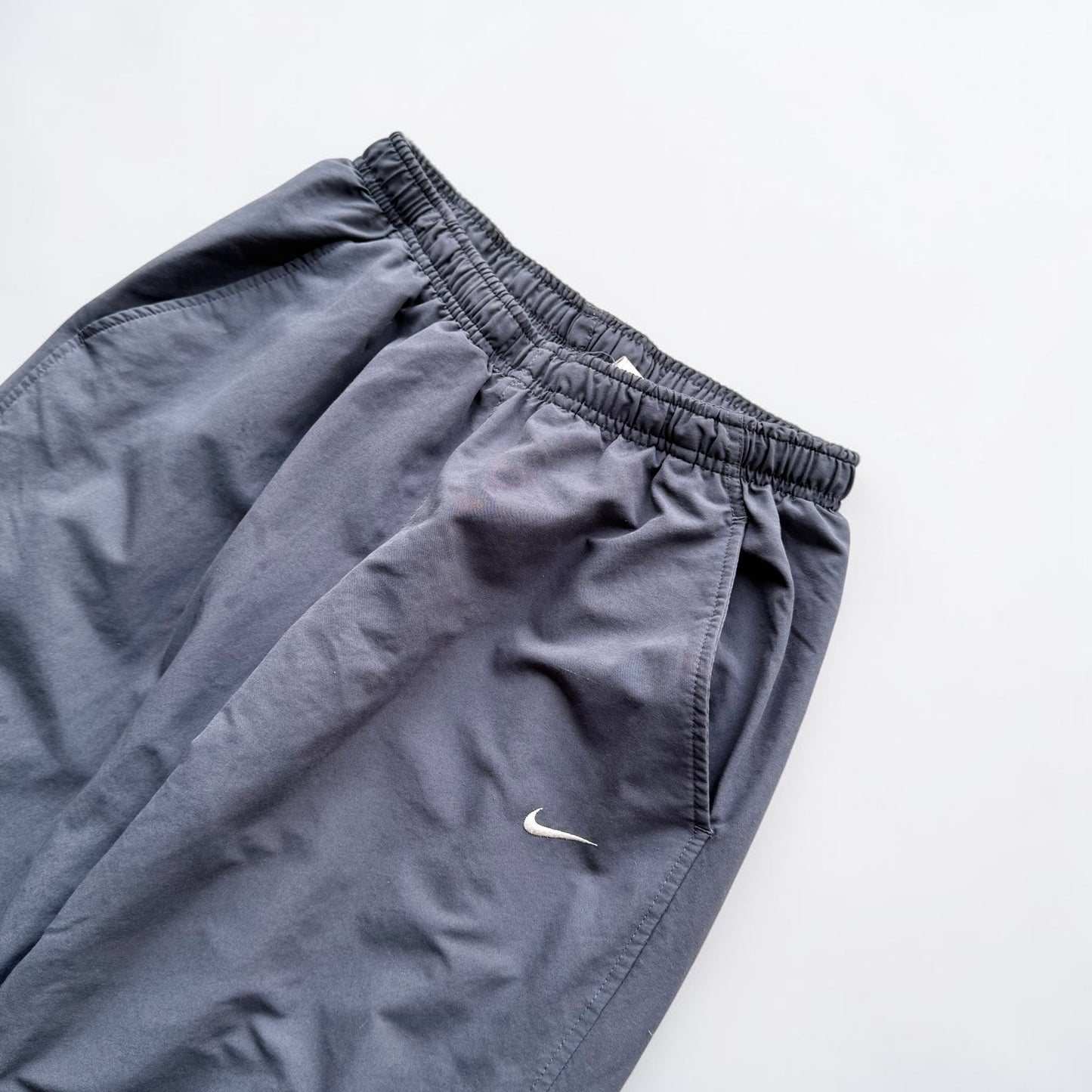 RARE 2000s Nike Trackpants Grey - (S)