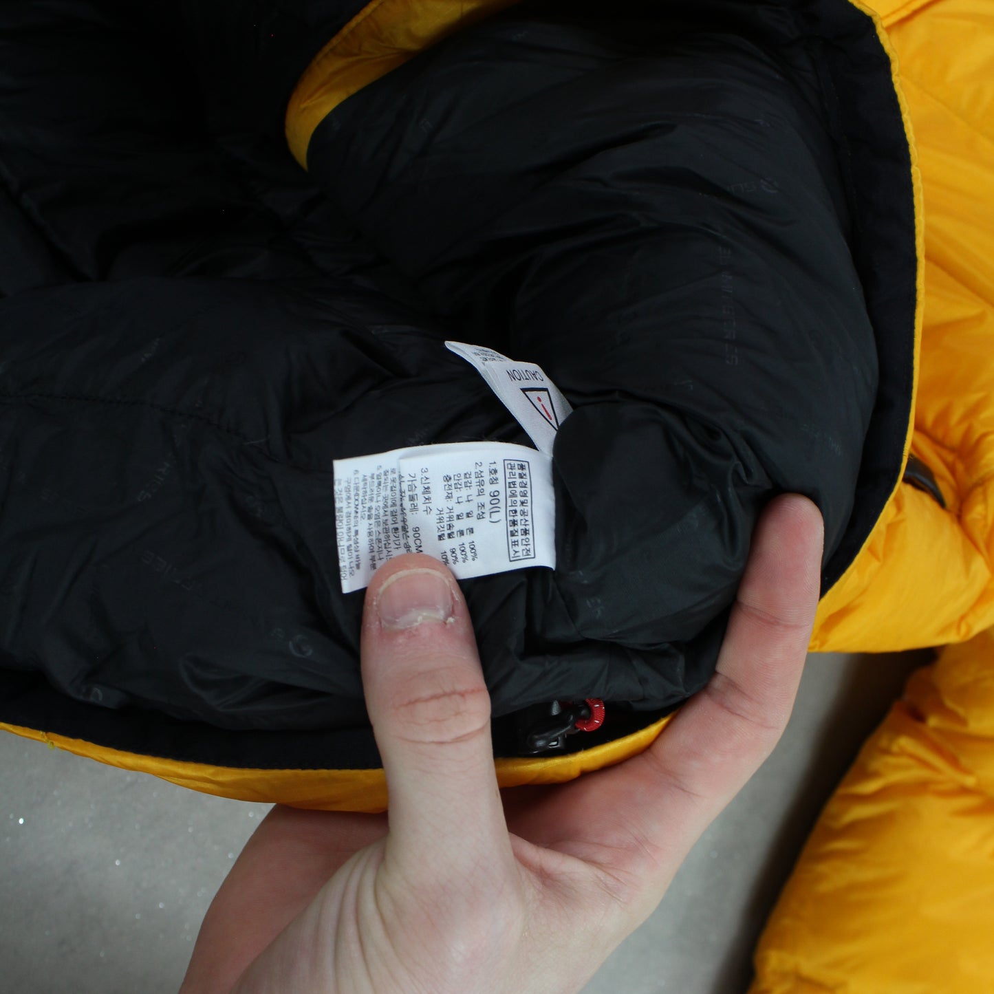 The North Face 850 Puffer Yellow - (S)