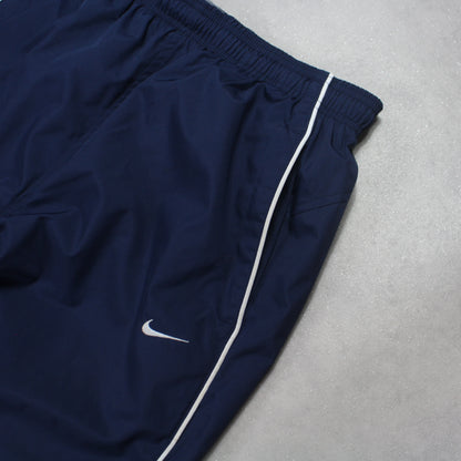 RARE 2000s Nike Air Max Trackpants Navy - (S)
