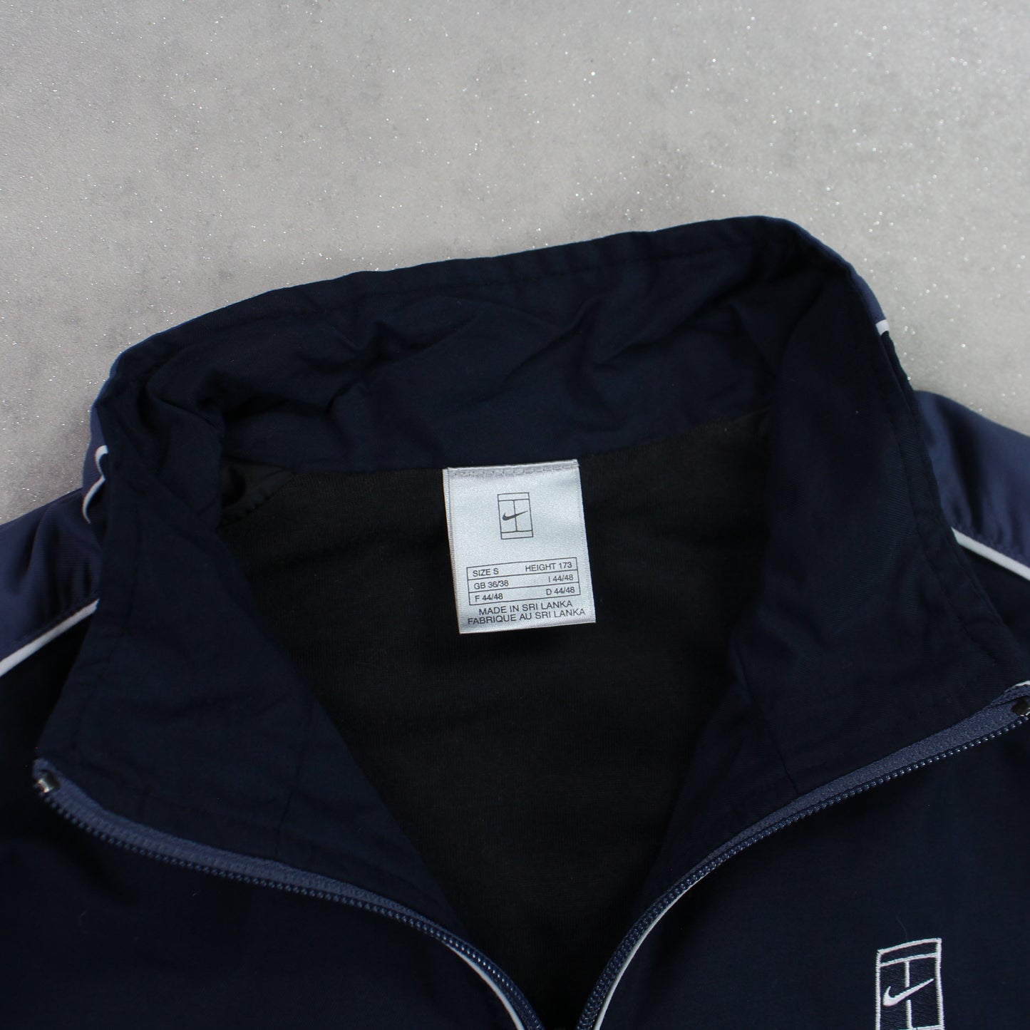 RARE 00s Nike Track Jacket Navy - (S)