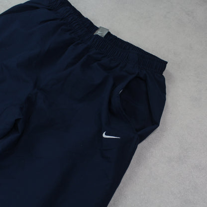 RARE 00s Nike Trackpants Navy - (M)