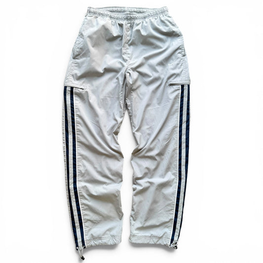 RARE 2000s Nike Trackpants Grey - (S)