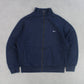 RARE 00s Nike Zip Sweatshirt Navy - (M)