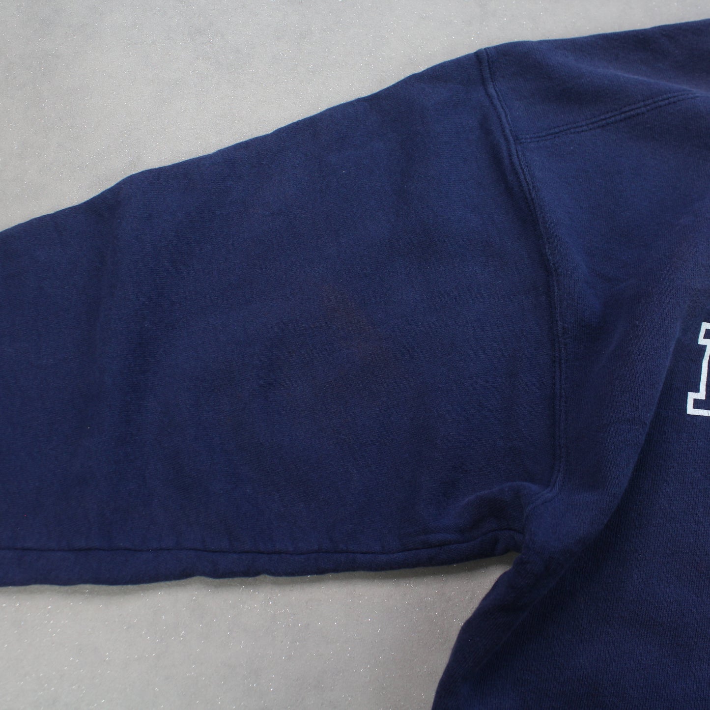 SUPER RARE 90s Nike Sweatshirt Navy - (M)