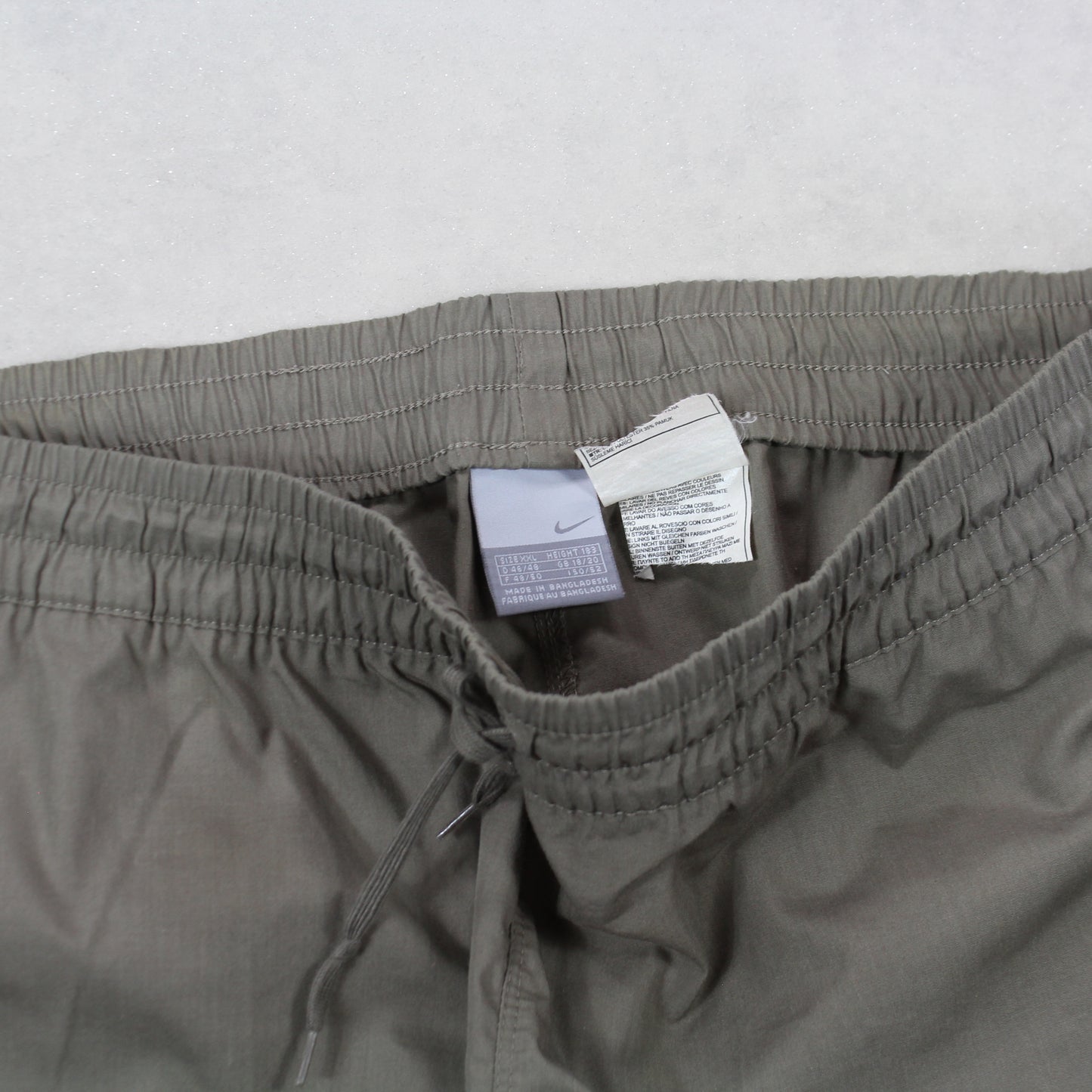 RARE Vintage 00s Nike Trackpants Khaki - (XL)