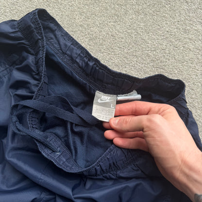 RARE 2000s Nike Trackpants Navy - (L)