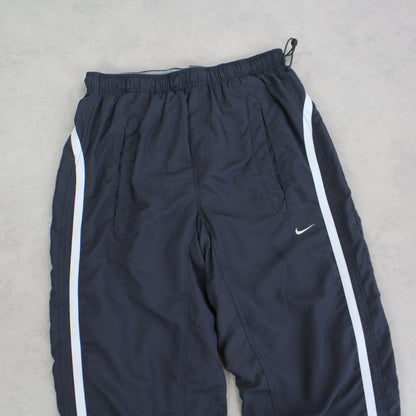 RARE 00s Nike Trackpants Grey - (M)