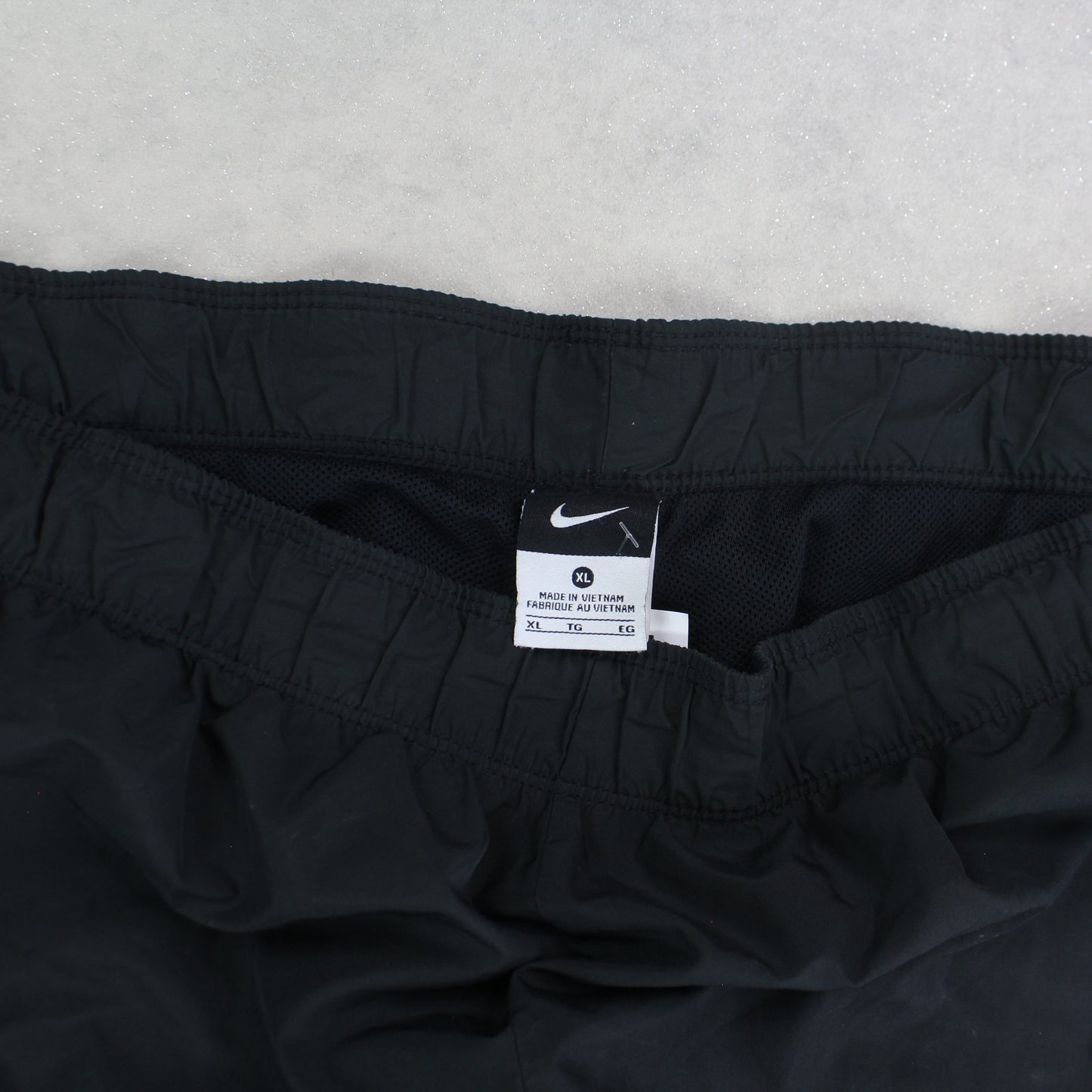 RARE 00s Nike Trackpants Black - (XL)