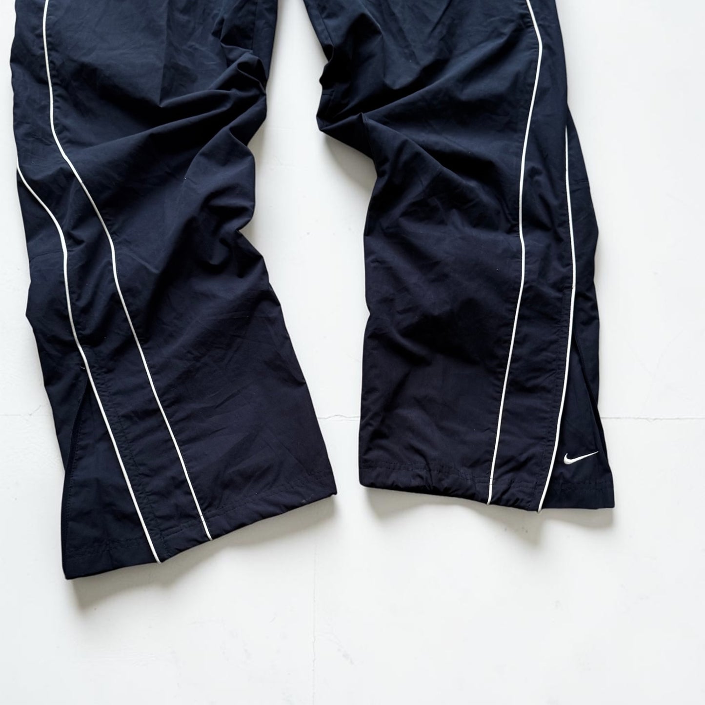 SUPER RARE 2000s Nike Trackpants Navy *PREMIUM* - (L)