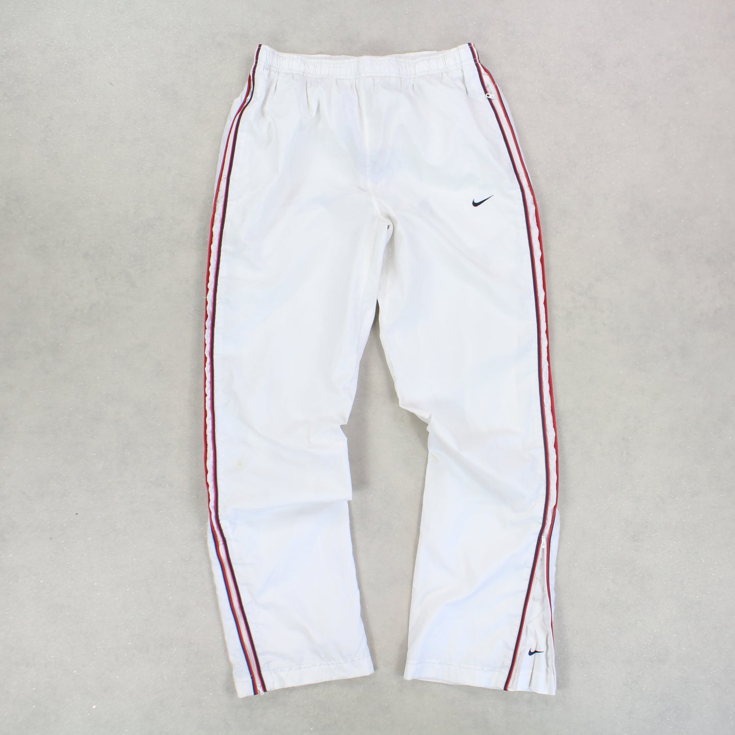 SUPER RARE 00s Nike Trackpants White - (M)