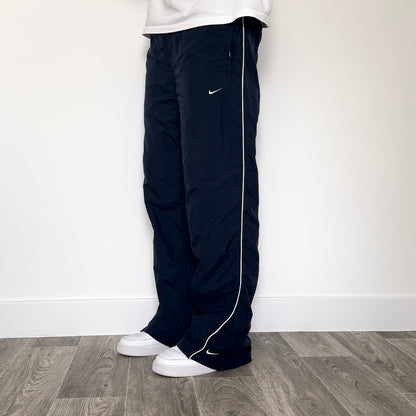 SUPER RARE 2000s Nike Trackpants Navy - (L)