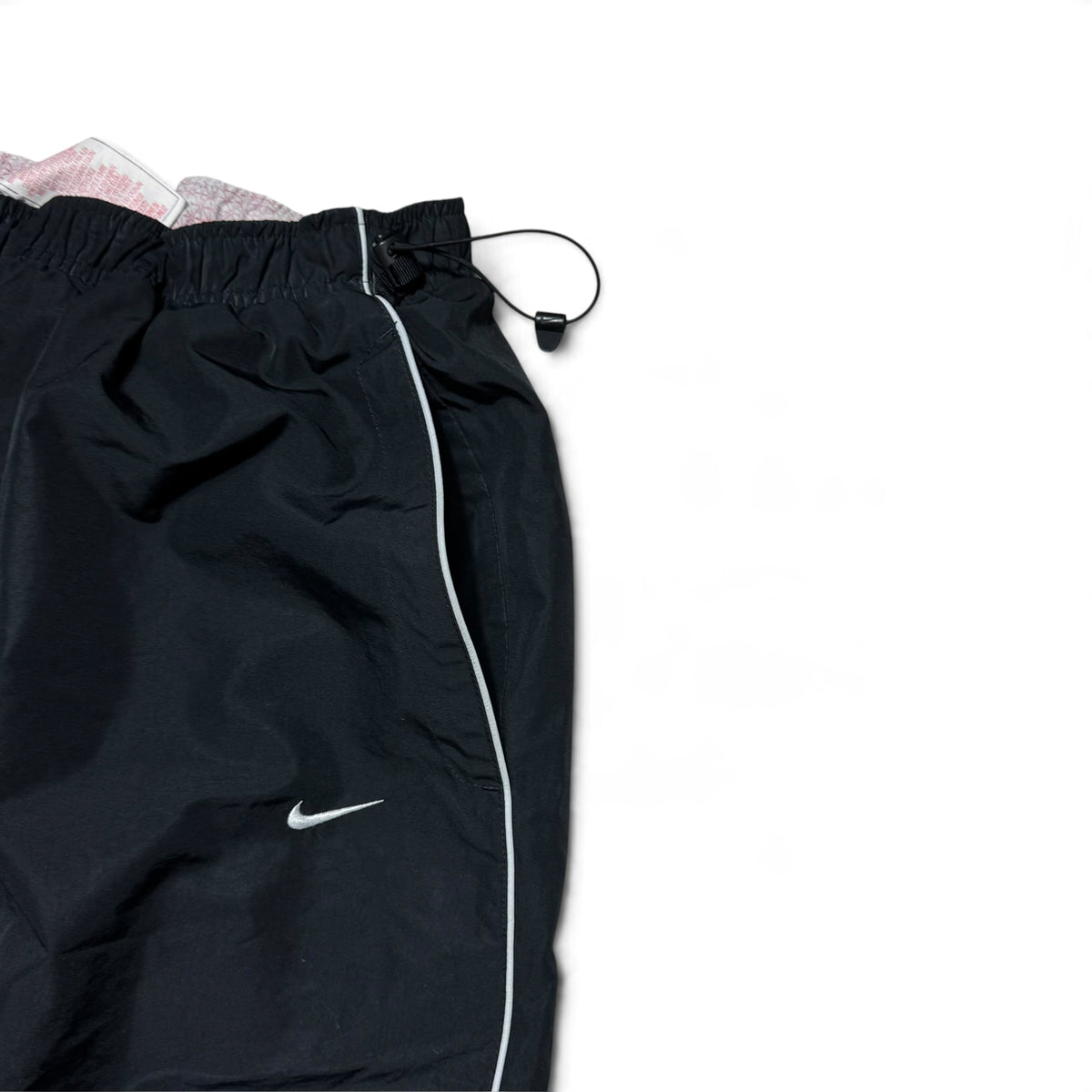 RARE 2000s Baggy Nike Trackpants Black - (L)