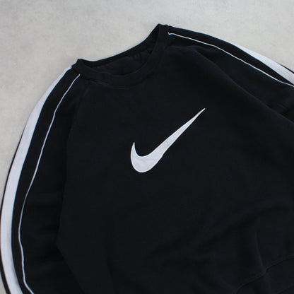 RARE 2000s Nike Sweatshirt Black - (S)