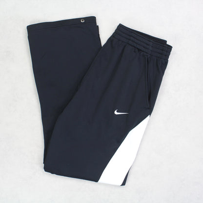 RARE Vintage 1990s Nike Trackpants Black - (M)