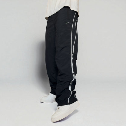 RARE 2000s Nike Trackpants Black - (M)