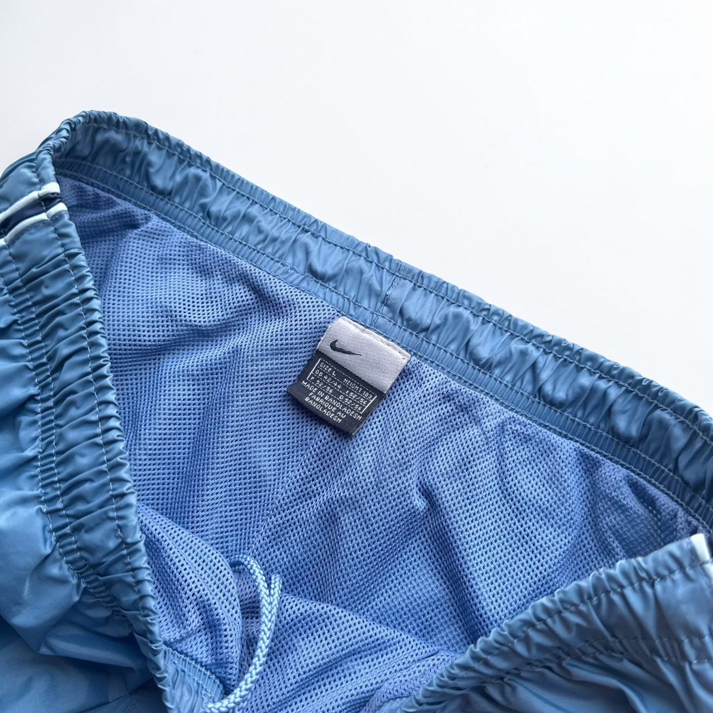RARE 2000s Baggy Nike Trackpants Blue *PREMIUM* - (L)