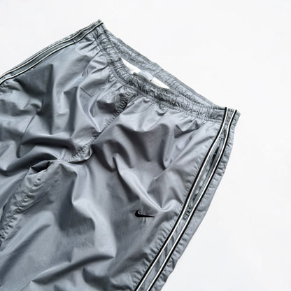SUPER RARE 2000s Nike Trackpants Grey *PREMIUM* - (L)