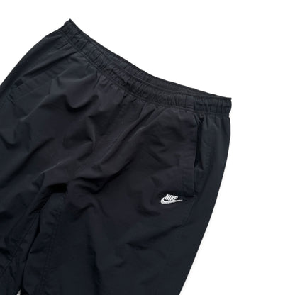 SUPER RARE 2000s Baggy Nike Trackpants Black - (XL)