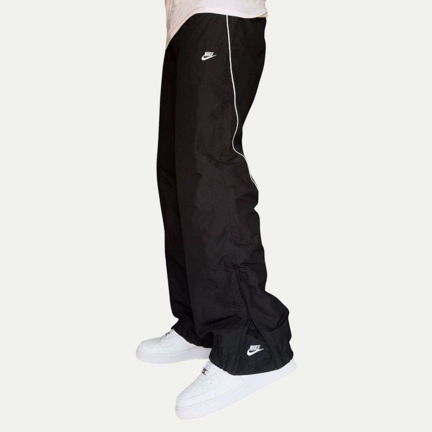 RARE 2000s Nike Trackpants Black - (S)