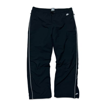 RARE 2000s Baggy Nike Trackpants Black - (M)