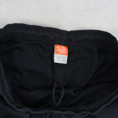 SUPER RARE Vintage 1990s Nike Trackpants Black - (L)