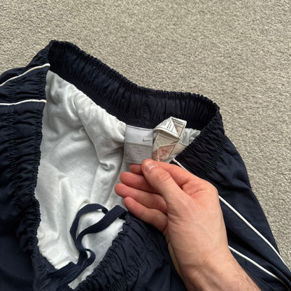 SUPER RARE 2000s Nike Trackpants Navy *PREMIUM* - (L)