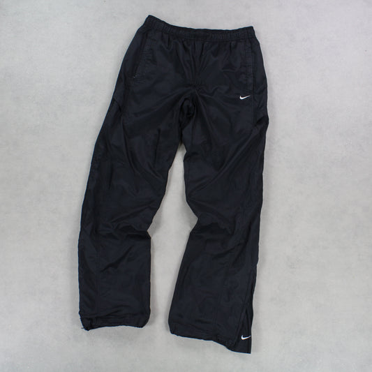 RARE 00s Nike Trackpants Black - (M)