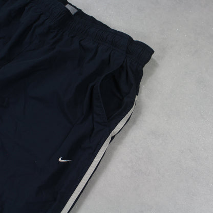 RARE 2000s Nike Trackpants Navy - (L)