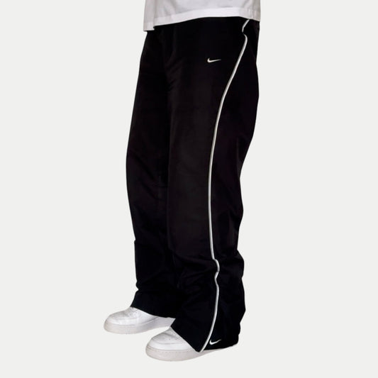 RARE 2000s Nike Trackpants Black *PREMIUM* - (L)