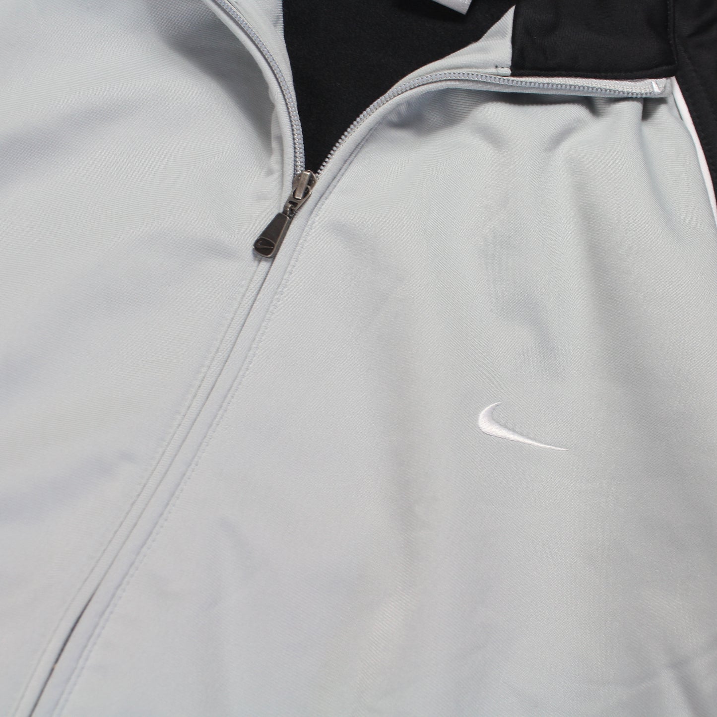 RARE 2000s Nike Track Jacket Grey - (L)