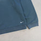 SUPER RARE Vintage 00s Nike Sweatshirt Green - (S)