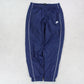 RARE Nike Cuffed Trackpants Navy - (M)