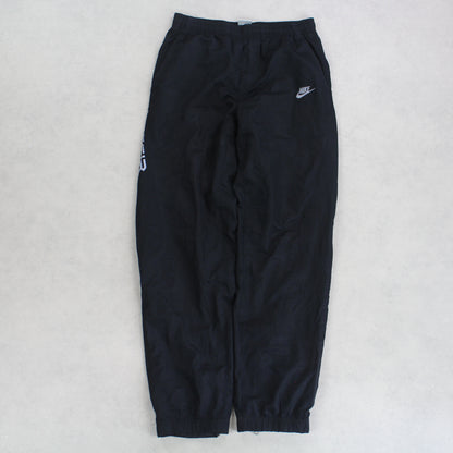 RARE Vintage 00s Nike Air Trackpants Black - (S)