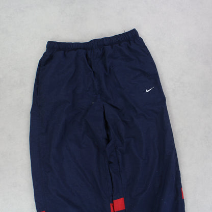 RARE 00s Nike Trackpants Navy - (M)