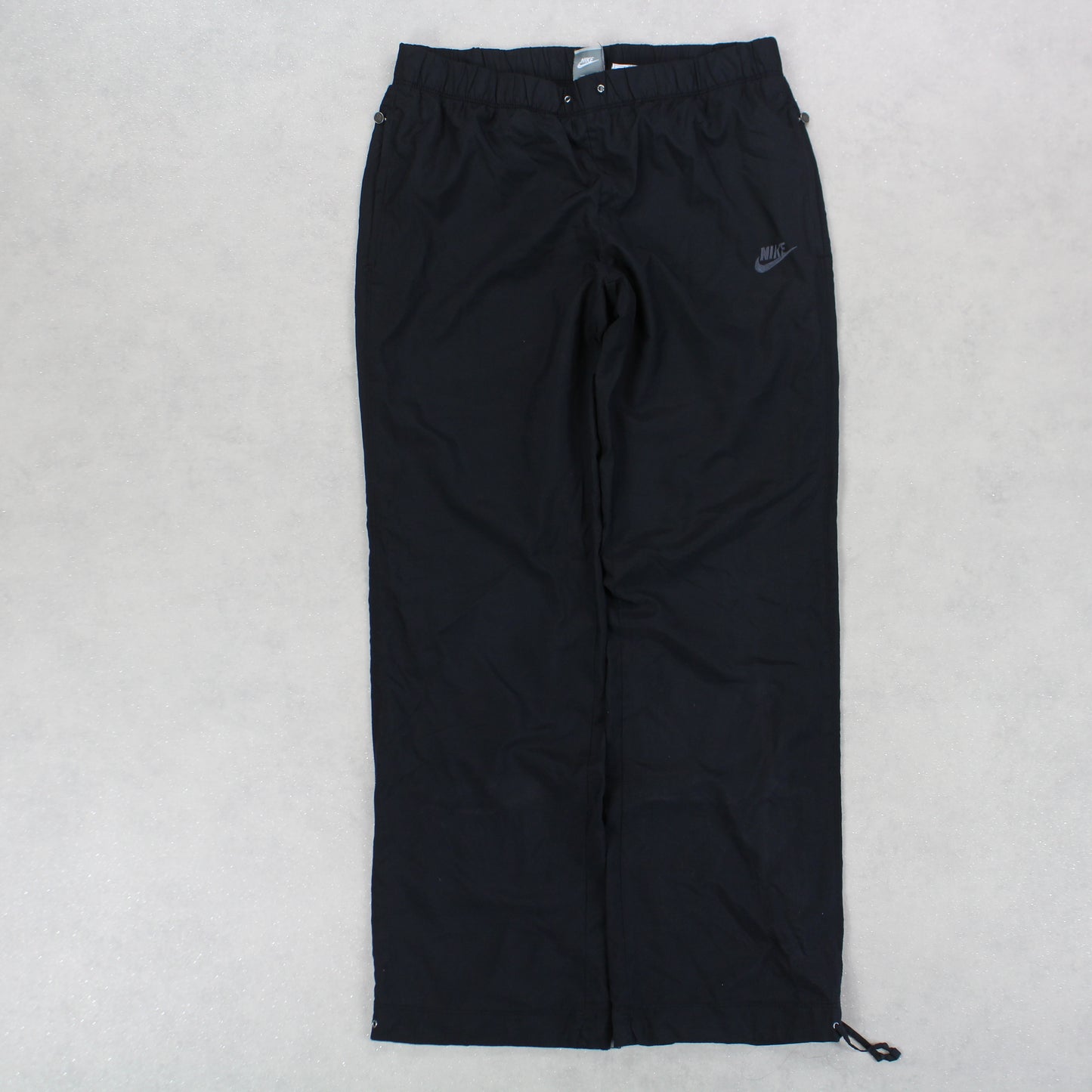 RARE Vintage 00s Nike Trackpants Black - (S)