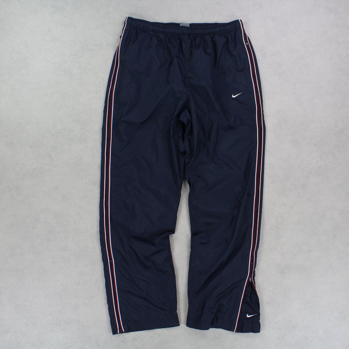 SUPER RARE 00s Nike Trackpants Navy - (L)