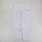 RARE Vintage 1990s Nike Joggers Grey - (L)