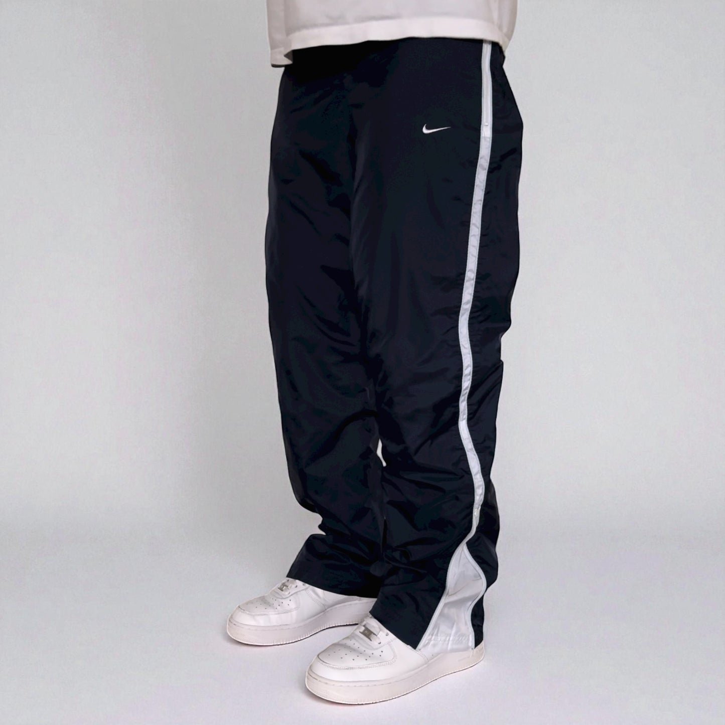 RARE 2000s Nike Trackpants Navy - (S)